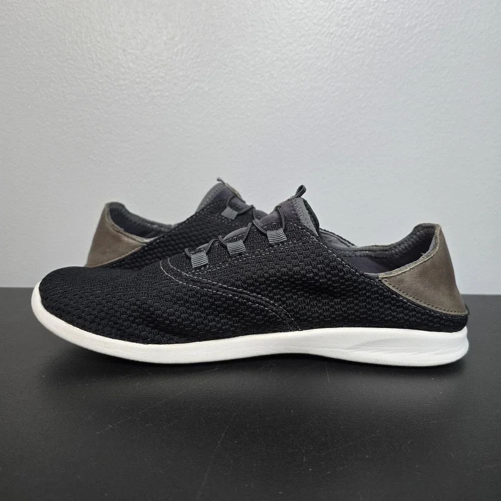 OluKai Shoes Mens Size 10 Black Alapa Li Slip On Mesh Casual Sneakers Boat